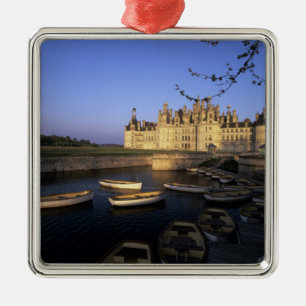 Frankrijk, Centre, Loir et Cher, Kasteel Chambord Metalen Ornament