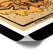 Frankrijk Champagne Drink wijn en kunst Poster (Hoek)