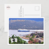 Frankrijk - Corsica - Corsica - oude haven - Briefkaart (Voorkant / Achterkant)