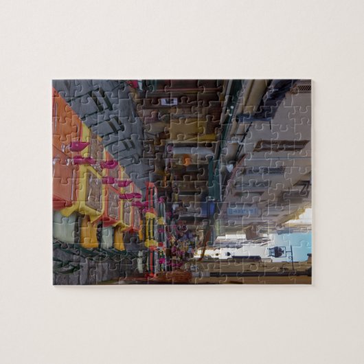 Frankrijk, Corsica. Kantoortafels in smal Legpuzzel (Horizontaal)