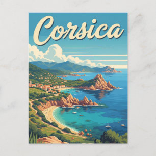 Frankrijk Corsica Reizen Briefkaart