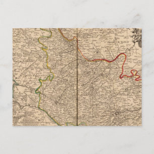 Frankrijk en België Briefkaart