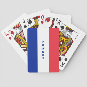 Frankrijk Flagkaarten Pokerkaarten