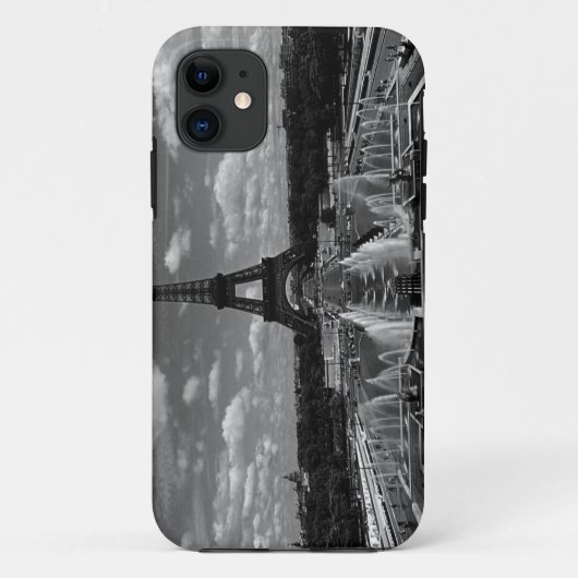 Frankrijk Fontains Tower Eiffel Case-Mate iPhone Case (Achterkant)
