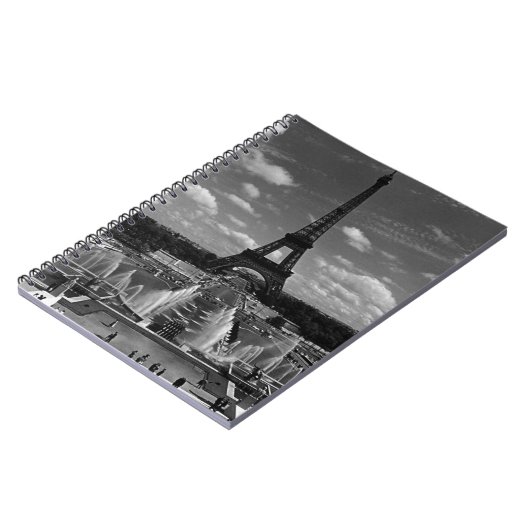  Frankrijk Fontains Tower Eiffel Notitieboek (Linkerzijde)