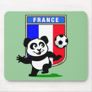 Frankrijk Football Panda Muismat