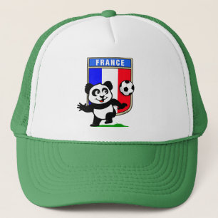 Frankrijk Football Panda Trucker Pet