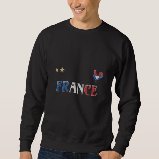 Frankrijk Football Ventin Shirt Franse vlag (Voorkant)