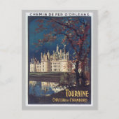  Frankrijk Frans Chateau Chambord Reizen Briefkaart (Voorkant)