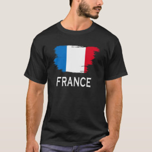Frankrijk Franse vlag Kinder voor mannen Fran T-shirt
