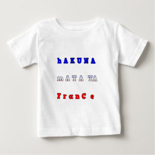 FRANKRIJK HAKUNA MATATA BLauw WIT ROOD EENHEIDSKLE