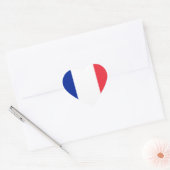 frankrijk hart sticker (Envelop)