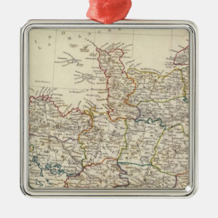 Frankrijk I Metalen Ornament