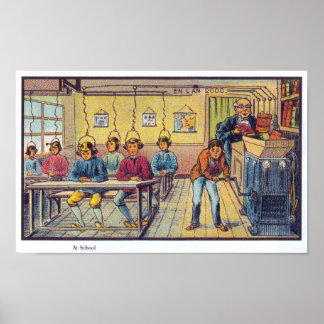 Frankrijk in de XXI-eeuw: School Poster