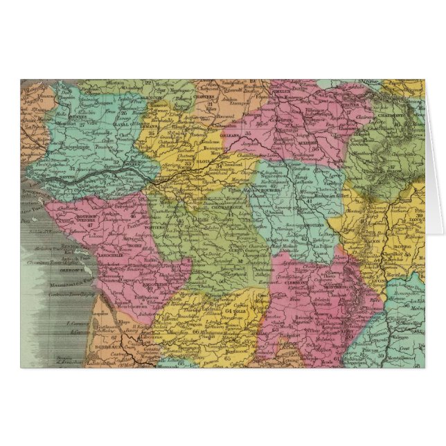 Frankrijk in departementen 2 (Voorkant Horizontaal)