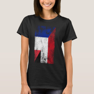 Frankrijk Jemen Vlaggen - Frans Jemen T-shirt