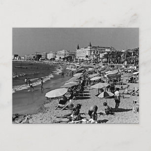 Frankrijk kanaliseert het strand Briefkaart