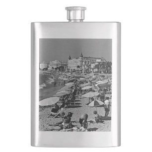 Frankrijk kanaliseert het strand Flacon