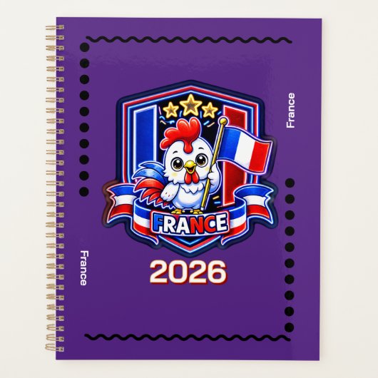 Frankrijk Kinderen Planner (Voorkant)