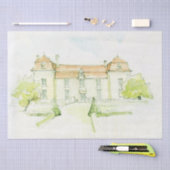 FRANKRIJK LAND CHATEAU DECOUPAGE TISSUEPAPIER (Craft)