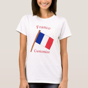 Frankrijk Land Vlag Thunder_Cove T-shirt