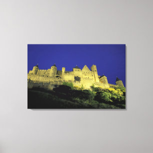 FRANKRIJK, Languedoc Carcassonne 2 Canvas Afdruk