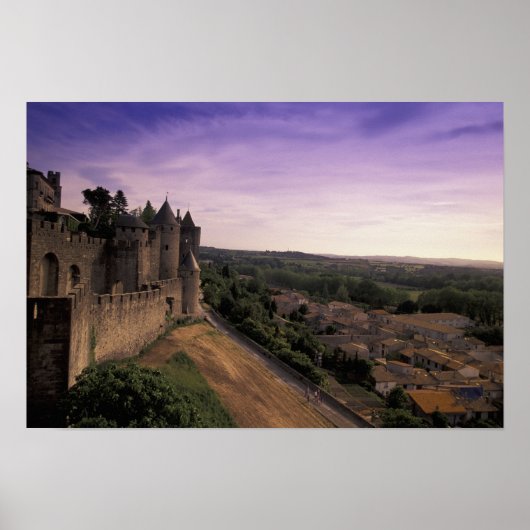 FRANKRIJK, Languedoc Carcassonne 2 Poster (Voorkant)