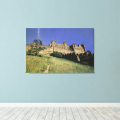 FRANKRIJK, Languedoc Carcassonne Canvas Afdruk (Insitu (Houten vloer))