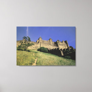 FRANKRIJK, Languedoc Carcassonne Canvas Afdruk
