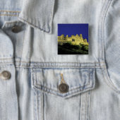 FRANKRIJK, Languedoc Carcassonne Vierkante Button 5,1 Cm (In situ)