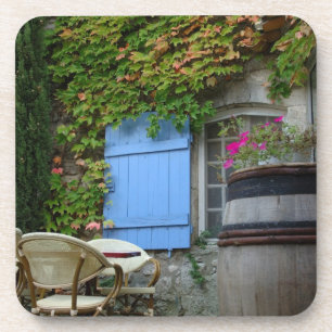 Frankrijk, Les Baux de Provence, cafÃ© terras Onderzetter