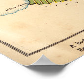  Frankrijk Map Poster (Hoek)