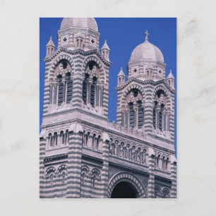Frankrijk, Marseille, Provence. Kathedraal de la Briefkaart