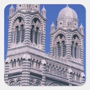 Frankrijk, Marseille, Provence. Kathedraal de la Vierkante Sticker