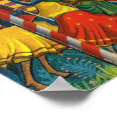  Frankrijk, Medieval Carassonne Poster (Hoek)