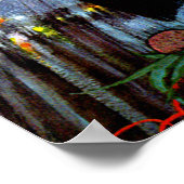 Frankrijk met Champagne Poster (Hoek)