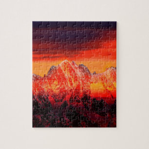 Frankrijk Mont Blanc Kabelbaan Legpuzzel