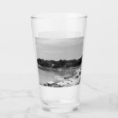  Frankrijk Nice Antibes the Garoupe strand Glas (Achterkant)