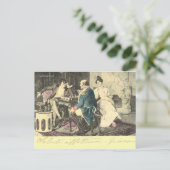 Frankrijk, nog een overwinning, schaakspel Briefkaart (Staand voorkant)