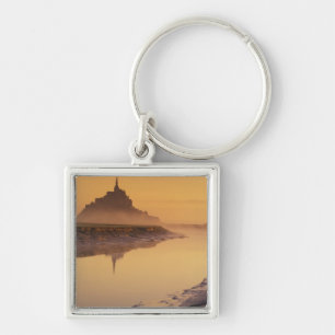 FRANKRIJK, Normandië Mont St. Michel. Morgenlicht Sleutelhanger