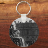  Frankrijk paleis Versailles Pyramid-fontein Sleutelhanger (Voorkant)