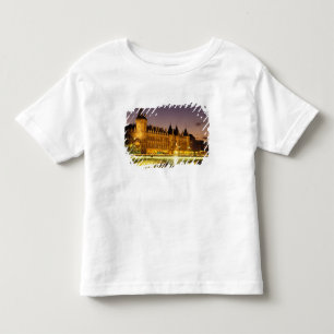 Frankrijk, Parijs, Conciergerie en rivier Seine bi Kinder Shirts