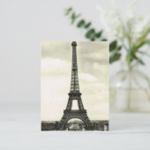  Frankrijk, Parijs, Eiffeltoren Briefkaart (Staand voorkant)