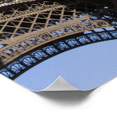 Frankrijk, Parijs, Eiffeltoren, uitzicht met lage  Poster (Hoek)