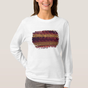 Frankrijk, Parijs. Gedeeltelijke zicht op balkonzi T-shirt