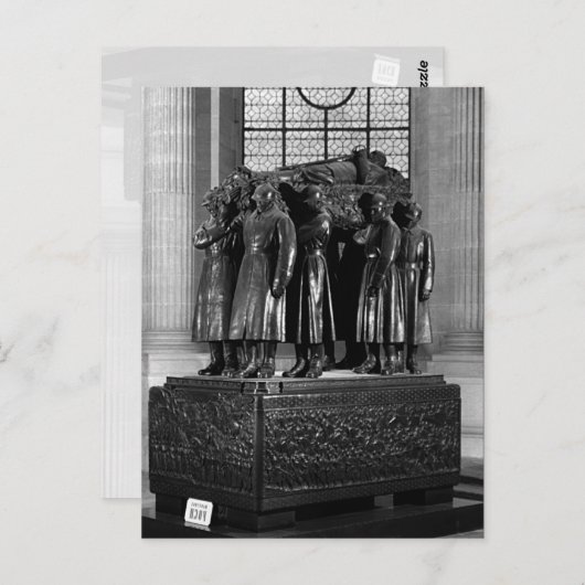 Frankrijk Parijs maakt marshal foch tomb ongeldig Briefkaart (Voorkant / Achterkant)