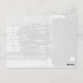 Frankrijk Parijs maakt marshal foch tomb ongeldig Briefkaart (Achterkant)