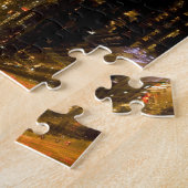 Frankrijk, Parijs. Nachtmaal uitzicht Eiffeltoren Legpuzzel (Zijkant)