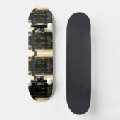  Frankrijk Parijs Notre Dame Cathedral duivel Li Skateboard (Voorkant)