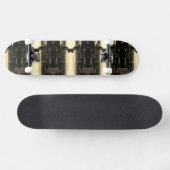  Frankrijk Parijs Notre Dame Cathedral duivel Li Skateboard (Horizontaal)